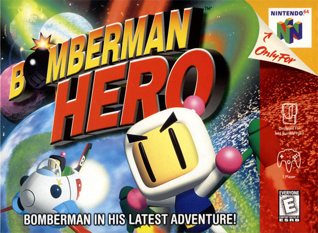 Caratula de Bomberman Hero para Nintendo 64