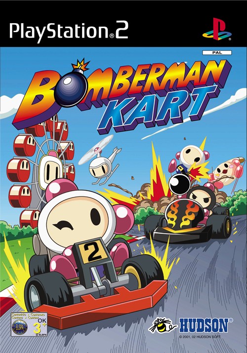 Caratula de Bomberman Kart para PlayStation 2
