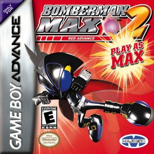 Caratula de Bomberman MAX 2: Red Advance para Game Boy Advance