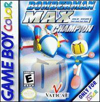 Caratula de Bomberman MAX Blue Champion para Game Boy Color