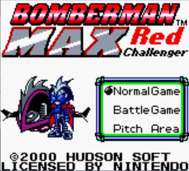 Pantallazo de Bomberman MAX Red Challenger para Game Boy Color