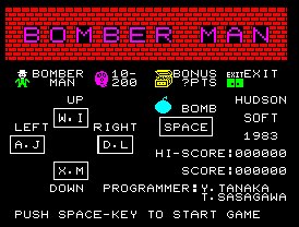 Pantallazo de Bomberman para Spectrum