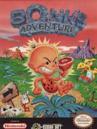 Caratula de Bonk's Adventure para Nintendo (NES)