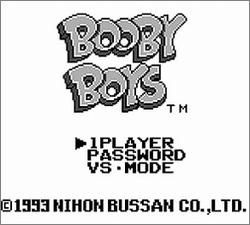 Pantallazo de Booby Boys para Game Boy