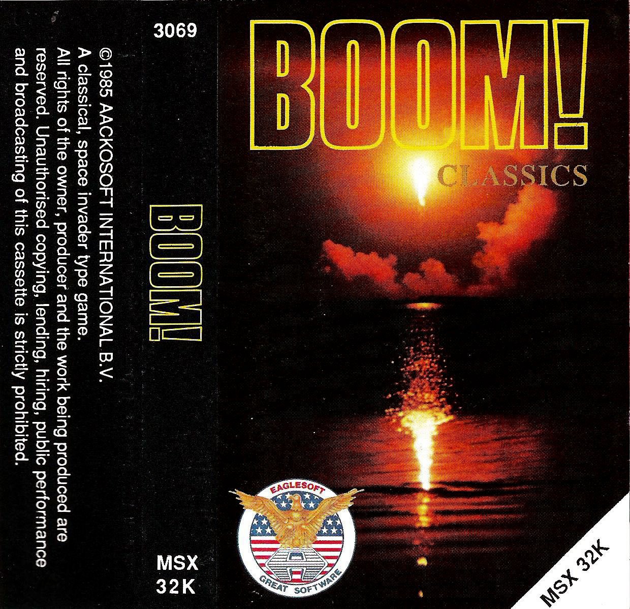 Caratula de Boom! para MSX