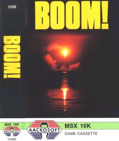 Caratula de Boom! para MSX