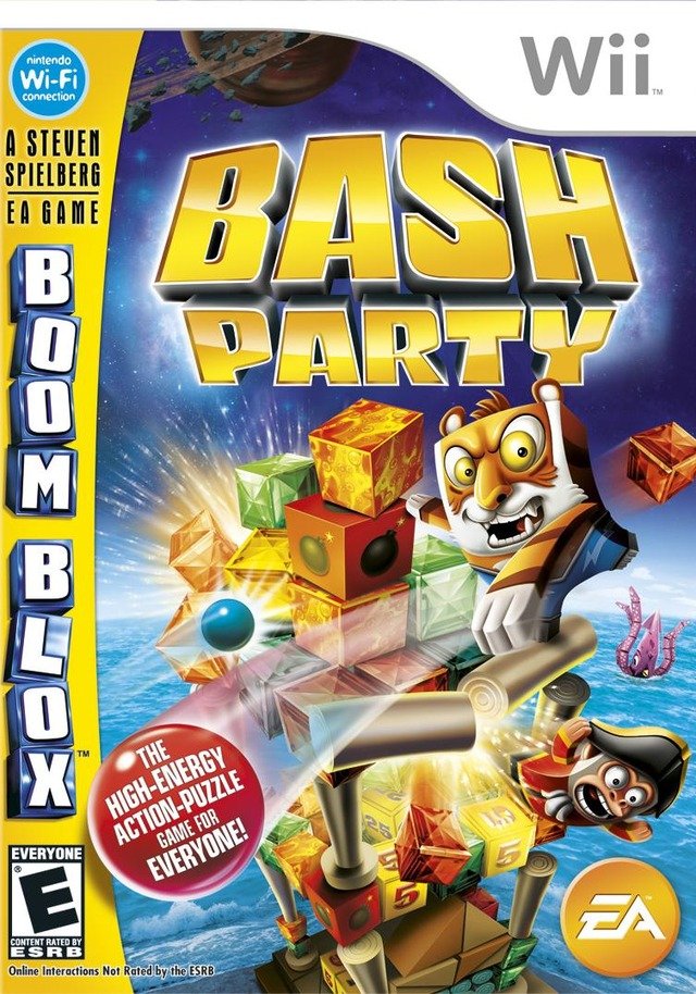 Caratula de Boom Blox Bash Party para Wii