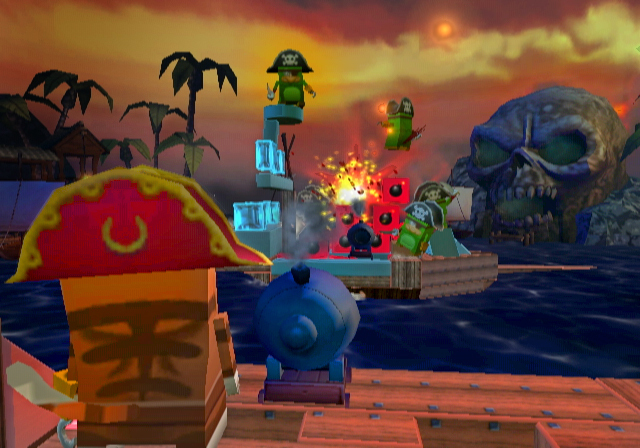 Pantallazo de Boom Blox Bash Party para Wii