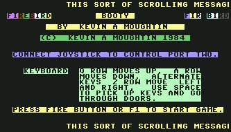 Pantallazo de Booty para Commodore 64