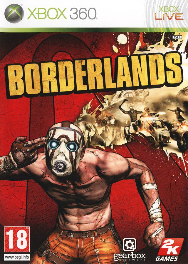 Caratula de Borderlands para Xbox 360