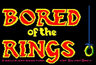 Pantallazo de Bored Of The Rings para Amstrad CPC