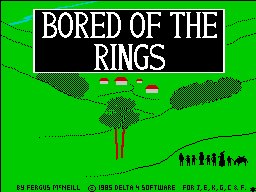 Pantallazo de Bored of the Rings para Spectrum