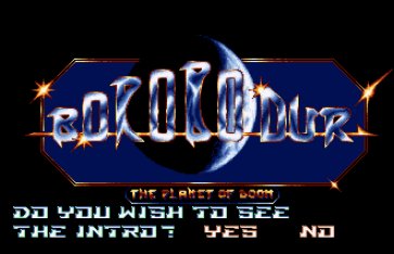 Pantallazo de Borobodur: The Planet Of Doom para Amiga