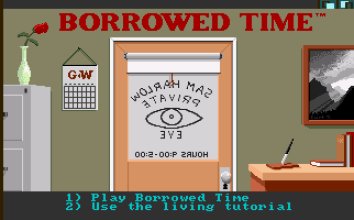 Pantallazo de Borrowed Time para Amiga