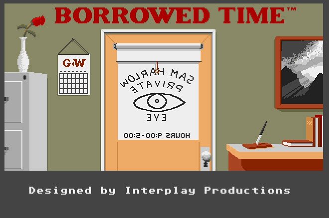 Pantallazo de Borrowed Time para Atari ST