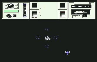 Pantallazo de Bosconian para Commodore 64