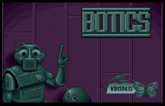 Pantallazo de Botics para Atari ST