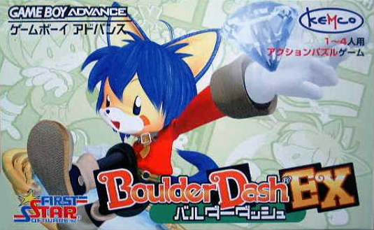 Caratula de Boulder Dash EX para Game Boy Advance