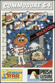 Caratula de Boulder Dash para Commodore 64