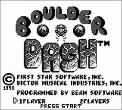 Pantallazo de Boulder Dash para Game Boy