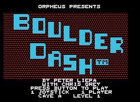 Pantallazo de Boulder Dash para MSX