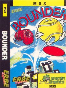 Caratula de Bounder para MSX