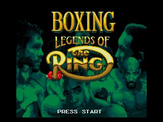 Pantallazo de Boxing Legends of the Ring para Sega Megadrive