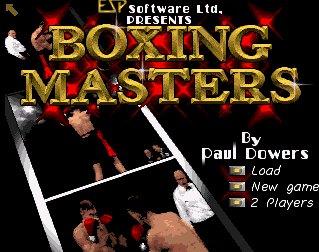 Pantallazo de Boxing Masters para Amiga