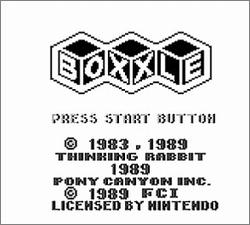 Pantallazo de Boxxle para Game Boy