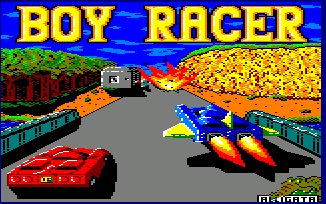 Pantallazo de Boy Racer para Amstrad CPC