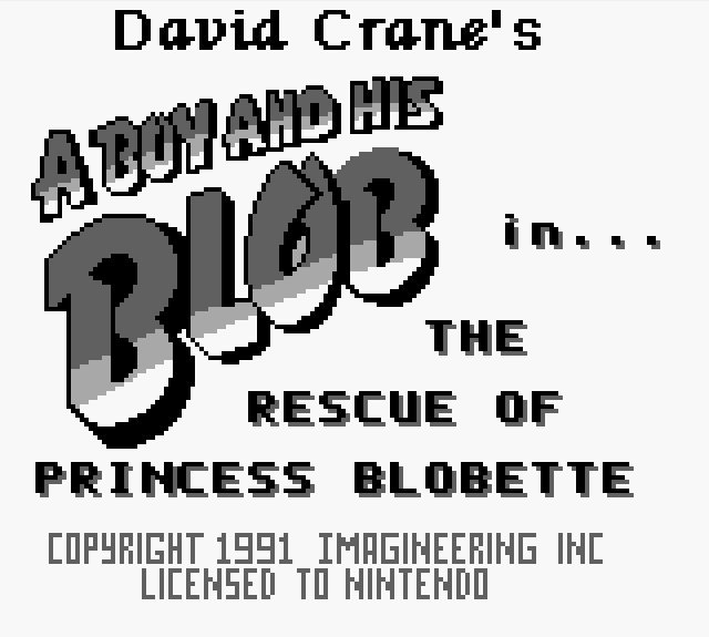 Pantallazo de Boy and His Blob, A - Rescue of Princess Blobette para Game Boy
