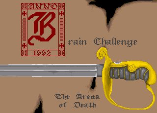 Pantallazo de Brain Challenge: The Arena of Death para Amiga