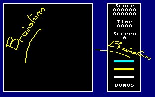 Pantallazo de Brainstorm para Amstrad CPC