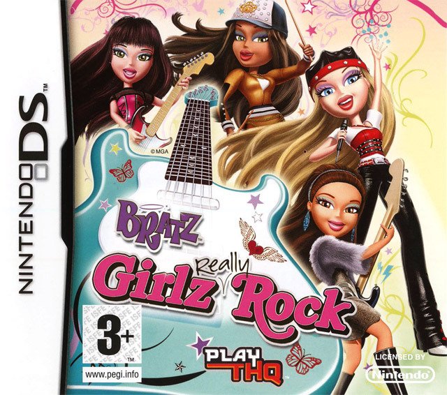 Caratula de Bratz: Girlz Really Rock para Nintendo DS