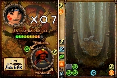 Pantallazo de Brave: Shaman's Challenge para Nintendo DS