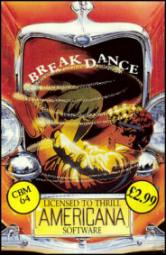 Caratula de Break Dance para Commodore 64