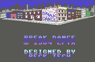 Pantallazo de Break Dance para Commodore 64