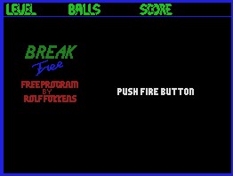 Pantallazo de Break Free para MSX
