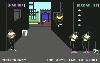 Pantallazo de Break Street para Commodore 64