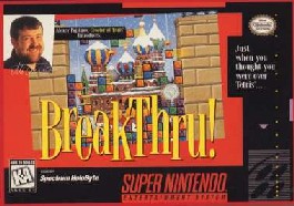 Caratula de BreakThru! para Super Nintendo