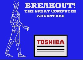 Pantallazo de Breakout! The Great Computer Adventure para MSX