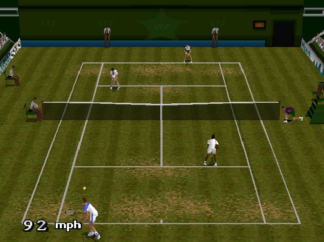 Pantallazo de Breakpoint Tennis para PlayStation