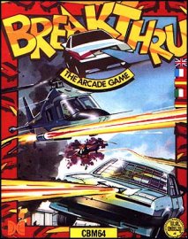 Caratula de Breakthru para Commodore 64