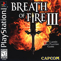 Caratula de Breath of Fire III para PlayStation