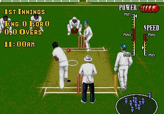Pantallazo de Brian Lara Cricket (Europa) para Sega Megadrive