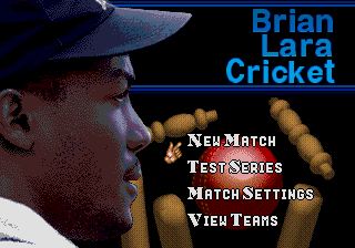 Pantallazo de Brian Lara Cricket (Europa) para Sega Megadrive