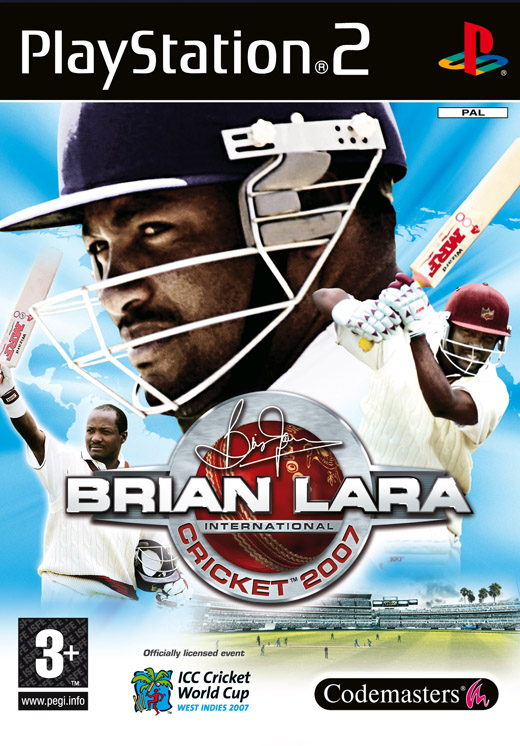 Caratula de Brian Lara International Cricket 2007 para PlayStation 2