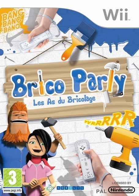 Caratula de Brico Party para Wii