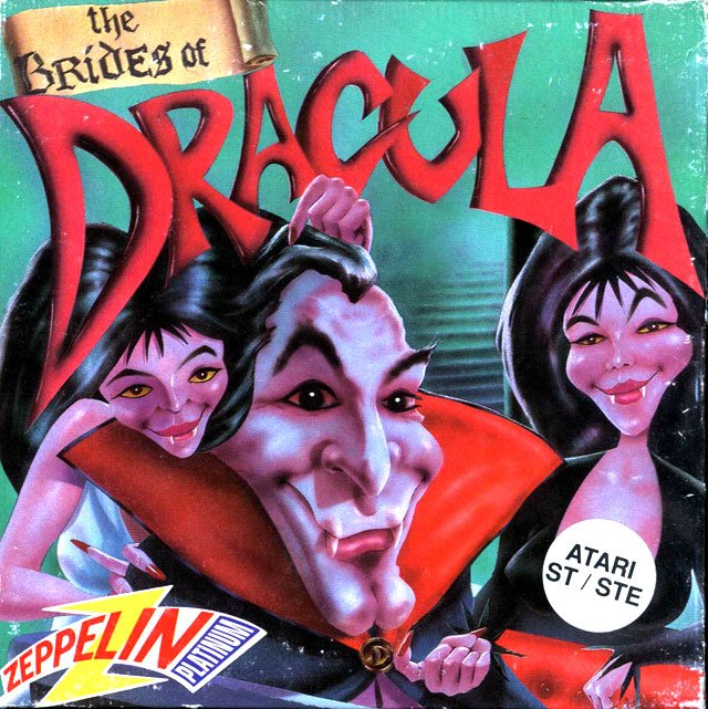 Caratula de Brides of Dracula para Amiga