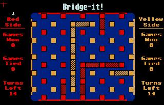 Pantallazo de Bridge-It! para Atari ST